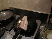 焼き魚燃ゆ（ホッケ編）