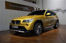 BMW X1いいですねー。