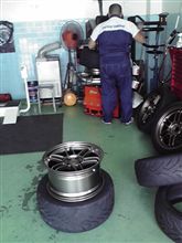 なまはげタイヤ　換装