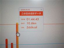 久しぶりに１０ｋｍ歩きました。