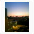十月十四日。本日の夜明け～
