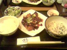 (^^ゞ昼メニュー・・・外食！