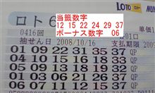 第４１６回　ロト６　ｋｔｋｒ