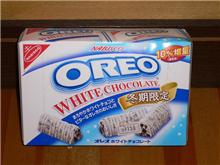 オレオ♪ホワイトチョコレート♪冬期限定