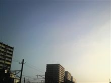 快晴の朝