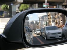ドアミラーの写り込み。。。