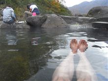 岩間温泉元湯までひとっこぎ♪