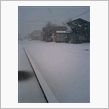 雪が積もった～～♪