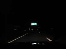 夜のドライブ