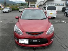 取り付けと洗車