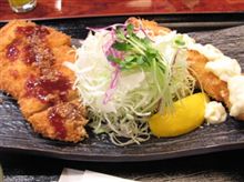 今日のディナーは、沼津インター出口の和風レストラン「こがね」