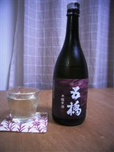 今日の日本酒・・・五橋　本醸造原酒