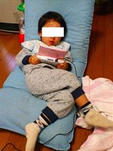 朝から偉そうに　(￣ε=‥=з￣) フンガー