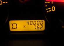 40,000km到達 