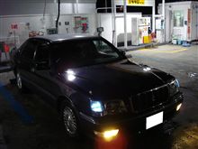 雨の予定なのに洗車♪