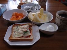  ＾～＾//　朝メニュー♪･･･食欲そそるヨ！