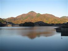 丹沢湖にて。
