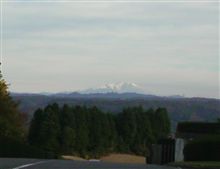御嶽山　雪化粧！