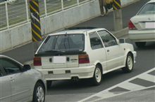 最近見かけたレア車（K10ターボ屋根開き） 