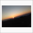 夕日をみながら…