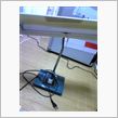 年代物の卓上電気スタンド