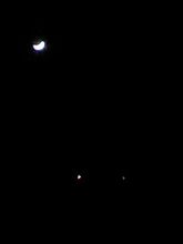 昨夜の天体観測