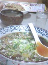 チャーシュー麺いただいています。