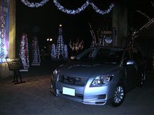 ハーブ庭園のイルミネーション