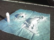 仕事中だけど塗装中