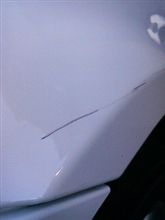 また、当て逃げされました。。。