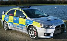 英国警察 ミツビシ ランサー エボリューション Ⅹ パトカー 正式配備 ・・・・