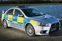 英国警察 ミツビシ ランサー エボリューション Ⅹ パトカー 詳細　・・・・