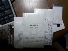 ALASKA MENTHOL SALEM が気に入っています。
