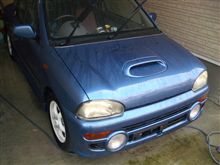 手洗い洗車(^o^)