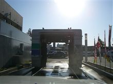水洗い機械洗車