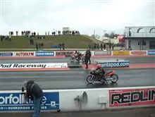 バイクドラックレースでの笑える出来事