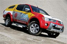 ポーランド三菱 ミツビシ L200 ダカール デモカー ・・・・