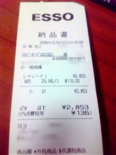 ガソリン価格下がってます