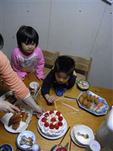 ケーキ入刃