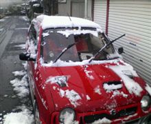 初雪だ～っ！！