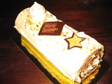 薪ケーキ。