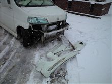 【積雪】走行中に落下した件【注意】