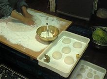 餅つきぺったん。