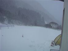 武平峠でテント泊
