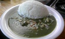 グリーンカレーって。