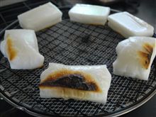 餅焼いてます！