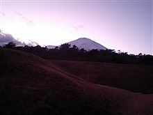 日が暮れた…