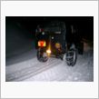 ’０９　初　雪　漕ぎ