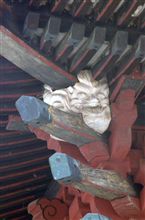 青井阿蘇神社の彫刻。