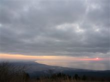 明神ヶ岳で日の出